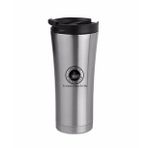 Baskılı Logolu Çift Katmanlı Kaliteli Çelik 500 Ml Termos Bardak Mug Araç Kahve Çay Termosu