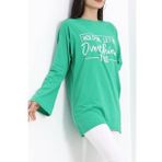 Baskılı Oversize Suprem Tunik Benetton - 20217.1567.