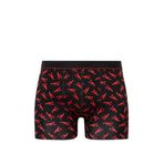 Baskılı Siyah Boxer 0911307-900 Siyah-900 L