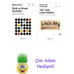 Baskın Oran 2 Kitap Seti + Çim Adam Hediye - Hayır