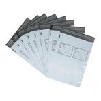 BASKISIZ CEPLİ KARGO POŞETİ GÖNDERİCİ-ALICI BASKILI 30X38+5 CM 500 adet
