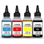 Baskistan Canon Pixma G2411 4x100 ml Renkli Mürekkep Seti