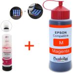 Baskistan Epson L3150 Için 103 Mürekkep 500 ml Kırmızı + 70 ml