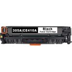Baskistan Hp CP2020 305A CE410A Siyah Muadil Toner - 0,5 g