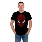 baskwear Spiderman Örümcek Adam Mask Tişört Unisex T-shirt