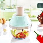 Basmalı Pratik El Rondosu 700 Ml 3 Bıçaklı Rondo Bas Kes Doğrayıcı