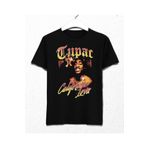 Basmatik Erkek Siyah Tupac California Love Tişört