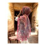 Baştacı PAMUK ETNİK 0361 PEMBE ŞAL