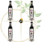 Baştan Yöresel Doğal Köy Yapımı Karadut Özü 4 Adet (4x700gr) - 1 kg