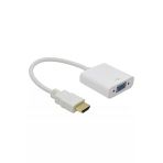 Bastore Hdmi To Vga Çevirici Dönüştürücü Adaptör Monitör Laptop Uydu Kablosu