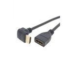 Bastore Hdmi Uzatma Kablosu 90 Derece Kose Dirsek 30 Cm