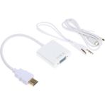 Bastore SL-HVS13 Hdmı To VGA + Audio Micro USB Çevirici Uydudan Ekrana Bağlantı - Beyaz