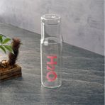 Basucu Bardakli Surahi - Cam Basucu Surahisi 600 Ml. Pembe