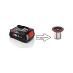 Batarya-akü 18v 3.0 Ah Unlimited Şarjı Süpürge Ve Bosch Uyumlu Seri 6
