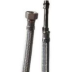 Batarya Baglantı Su Fleks Hortum Uzun Girişli 10 Cm M10x3/8-60cm 1 Adet (10 cm)