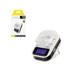 BATARYA ŞARJ ALETİ AKREP USBLİ AKILLI LCD EKRANLI 1A 5W AURIS ARS