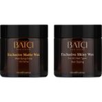 Batçı Hair Atelier 100 ml 2'li Exclusive Matte Wax ve Shiny Wax Saç Bakım Ürünü
