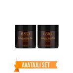 Batçı Hair Atelier Exclusive Matte Güçlü Tutucu Saç Şekillendirici Mat Wax 100ml 2'li Avantajlı Set