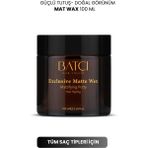 Batçı Hair Atelier Exclusive Matte Wax 100 ml Güçlü Tutucu Saç Şekillendirici Mat Wax Doğal Görünüm