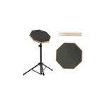 Bateri Davul Drum Pratik Çalışma Pedi Ve Standı + Baget Donizetti