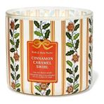 Bath & Body Works Cinnamon Caramel Swirl Büyük Mum - 1 Adet