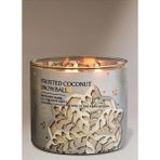 Bath & Body Works Frosted Coconut Snowball Büyük Mum - 1 Adet