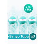 bath box Bathbox Banyo Topu Ve Nem Bombası Jakuzi Küvet Manikür Topu Banyo Bombası 130g X 3 Adet