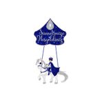 BatıDoğu Gümüş Sünnetime Hoşgeldiniz Kapı Süsü Karton 35*60 cm