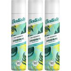 Batiste Kuru Şampuan - Arındırıcı ve Hacim Artırıcı, 3×200 ml, Kuru Saçlar İçin