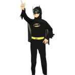 Batman Kostümü Kara Şövalye - Siyah - 12 - 13 Yaş