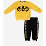 Batman Lisanslı Bebek Polar 2'li Takım 18281 - 6 - 9 Ay - Sarı