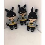 Batman Maskot Bebek Amigurumi Anahtarlık Oyuncak