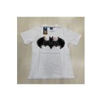 Batman (net) Beyaz Unisex Orijinal Lisanslı T-shirt