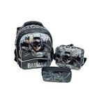 Batman Okul, Beslenme Ve Kalem Cantasi 3Lu Set