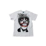Batman Unisex Beyaz Joker Bats Orijinal Lisanslı T-shirt