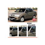 BatmanGarage Fiat Albea Batman Yarasa Ayna Kapağı Piano Black / 2002-2009