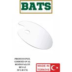 BATS PROFESYONEL GODESİZ OVAL RESİM PALETİ ŞEFFAF 30 X 40 CM. AKRİLİK