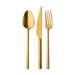 Batta 5500 Mat Gold 42 Parça Çatal Kaşık Bıçak Takımı