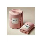 Battal Boy Pembe Ranforce Dokuma Lastikli Çarşaf ve Yastık Kılıfı 180x200+30'ar CM Köşe Yüksekliği