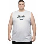 Battal Moda Battalmoda Erkek Büyük Beden Beyaz Sıfır Kol Fresh Tişört 3xl-4xl-5xl-6xl