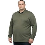 Battal Moda Battalmoda Erkek Büyük Beden Haki Polo Yaka Pike Tişört 3xl-4xl-5xl-6xl-7xl-8xl