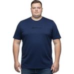 Battal Moda Battalmoda Erkek Büyük Beden Marin Bisiklet Yaka Kısa Kollu Mimi Tişört 5xl-6xl-7xl-8xl