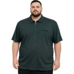 Battal Moda Battalmoda Erkek Büyük Beden Melanj Beneton Polo Yaka Kısa Kollu Cepli Tişört 3xl-4xl-5xl-6xl