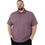 Battal Moda Battalmoda Erkek Büyük Beden Polo Yaka Bordo Kısa Kollu Pike Tişört 3xl-4xl-5xl-6xl