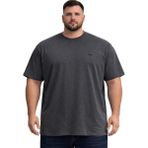 Battal Moda Battalmoda Erkek Büyük Beden Siyah Basic Kısa Kollu Tişört 3xl-4xl-5xl-6xl-7xl-8xl - Antrasit