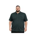 BattalModa Erkek Büyük Beden Melanj Beneton Polo Yaka Kısa Kollu Cepli Tişört 3XL-4XL-5XL-6XL