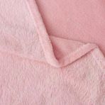 Battaniye,Televizyon Battaniyesi, Peluş, Battaniye, Çift Kişilik 220 * 230 Pembe