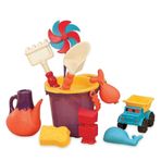 Battat. B. Ready Sands Ahoy!™ Plaj Çantası (Mor)