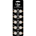 Batteries LR41 1.5V Alkalin Düğme Pil (Ag3, G3, 192, L736) (10’lu Paket)