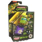 Battle Cubes Ninja Kaplumbağalar Leonardo Vs Shreder 2'li Paket - Battle Fidget Seti
